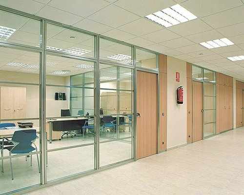 Customized glass partitioning