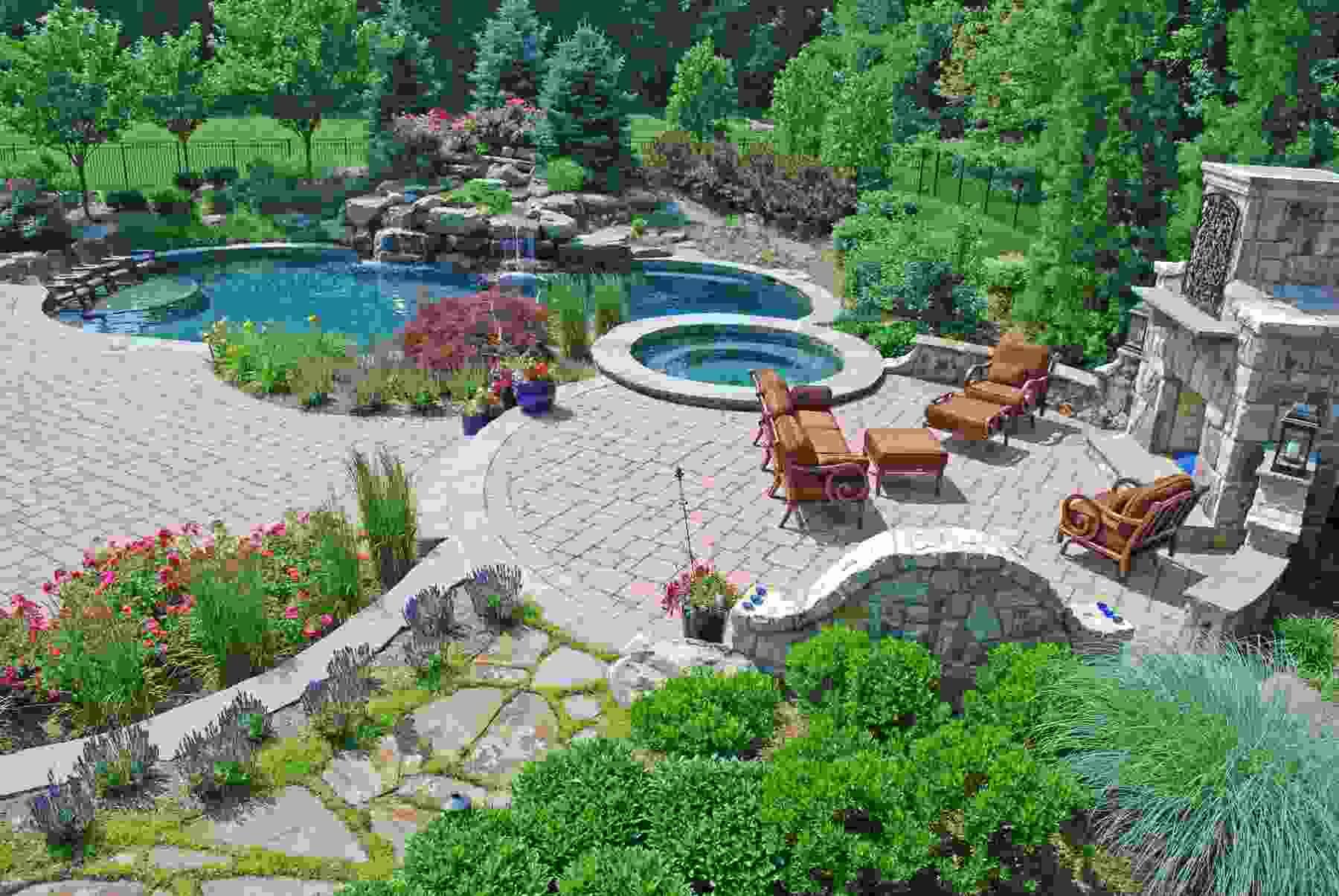 Exterior landscaping and garden enhancement services