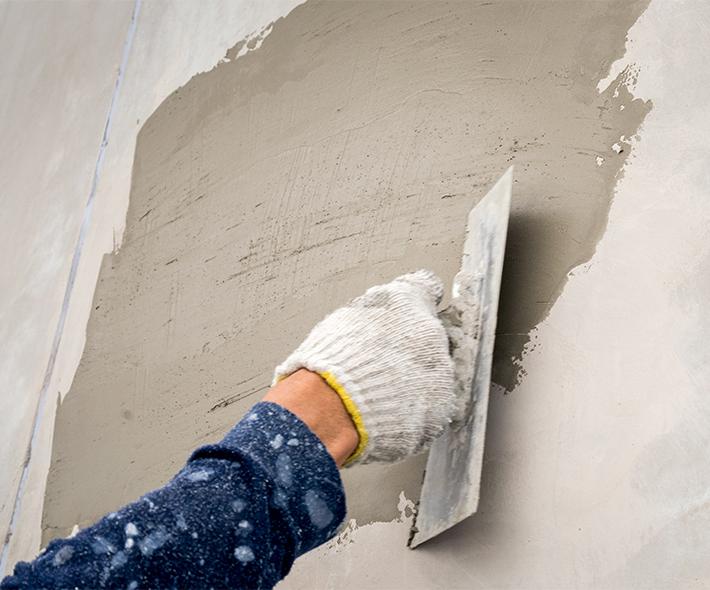 Interior plaster design and cladding work