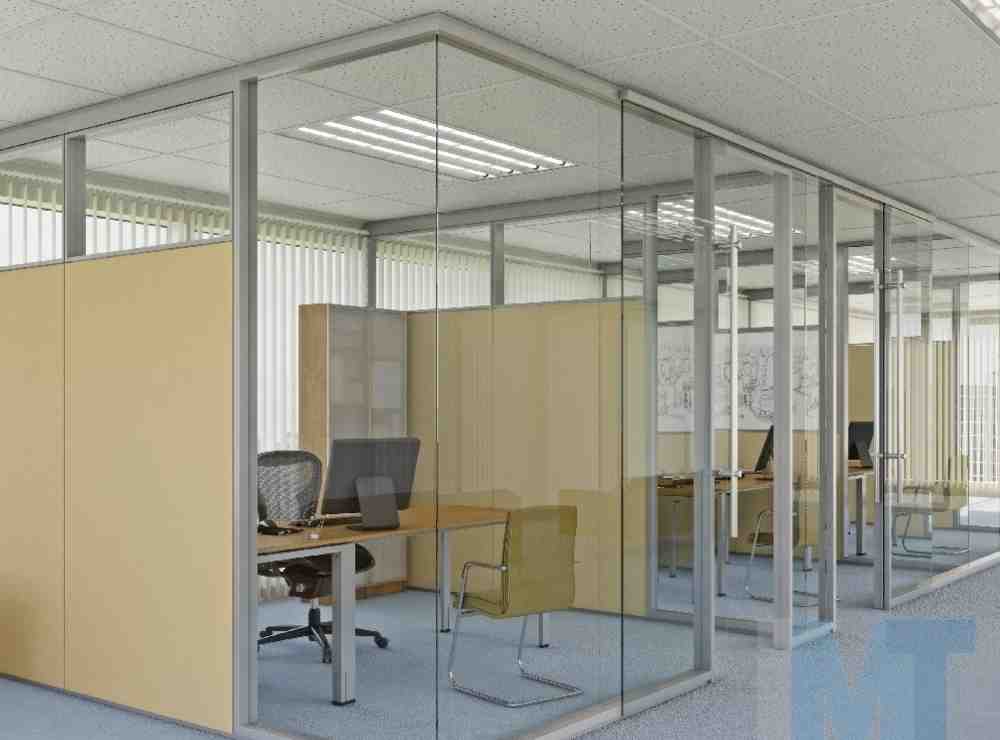 Professional glass partitioning service